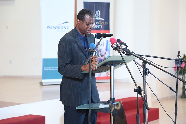 Prof Kuma Giving his Keynote Address